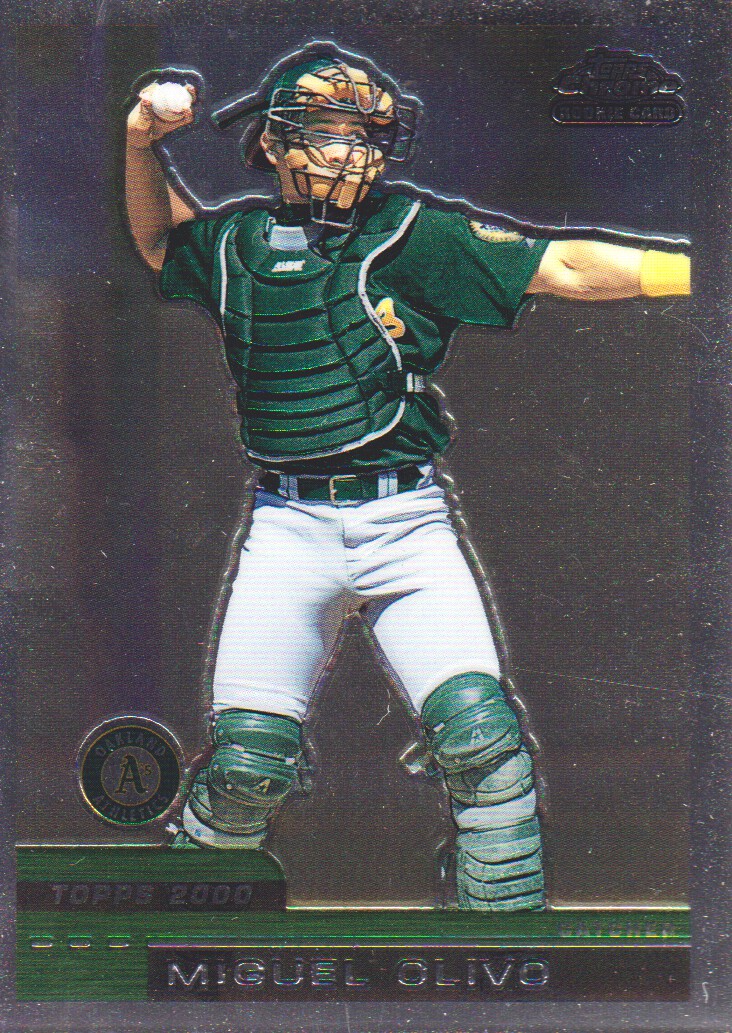 2000 Topps Chrome Traded #T37 Miguel Olivo RC