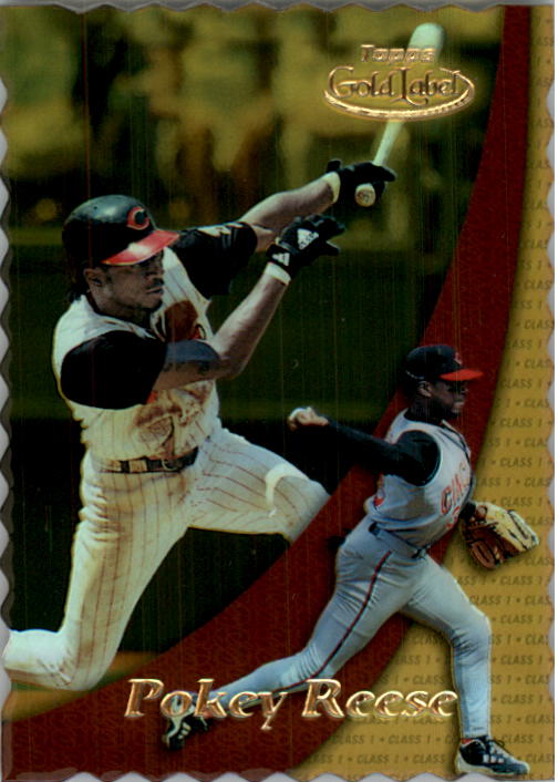 2000 Topps Gold Label Class 1 Gold #41 Pokey Reese