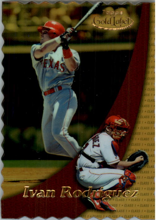 2000 Topps Gold Label Class 1 Gold #69 Ivan Rodriguez