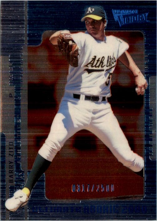 2000 Ultimate Victory #104 Barry Zito/2500 RC