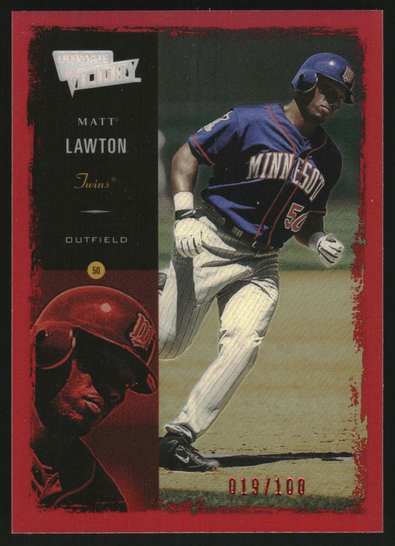 2000 Ultimate Victory Parallel 100 #34 Matt Lawton