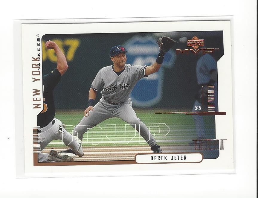 2000 Upper Deck MVP #210 Derek Jeter