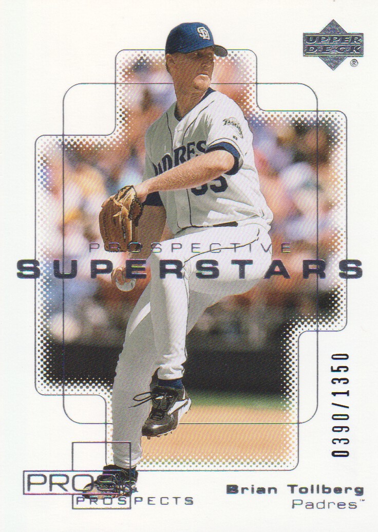 2000 Upper Deck Pros and Prospects #118 Brian Tollberg PS RC
