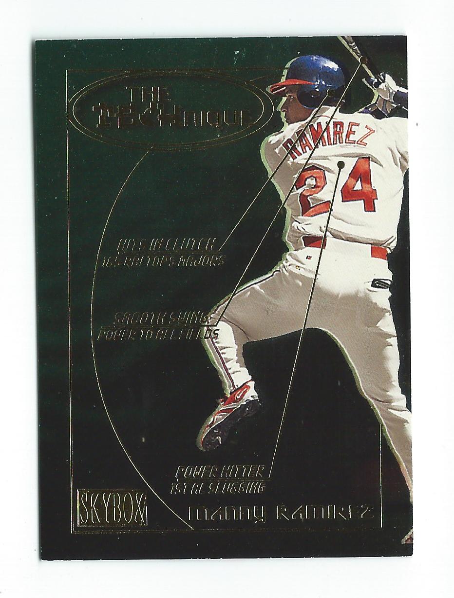 2000 SkyBox Technique #14 Manny Ramirez