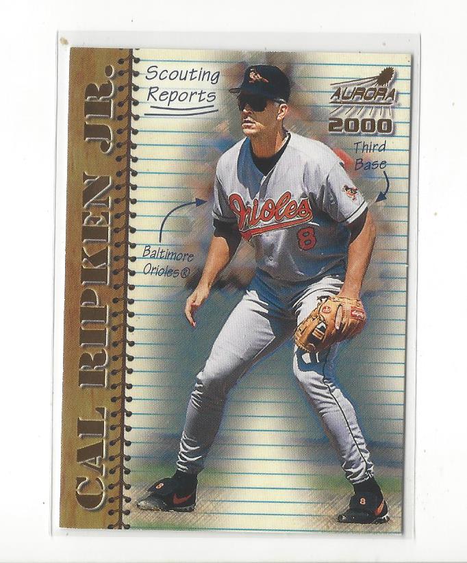 2000 Aurora Scouting Report #4 Cal Ripken