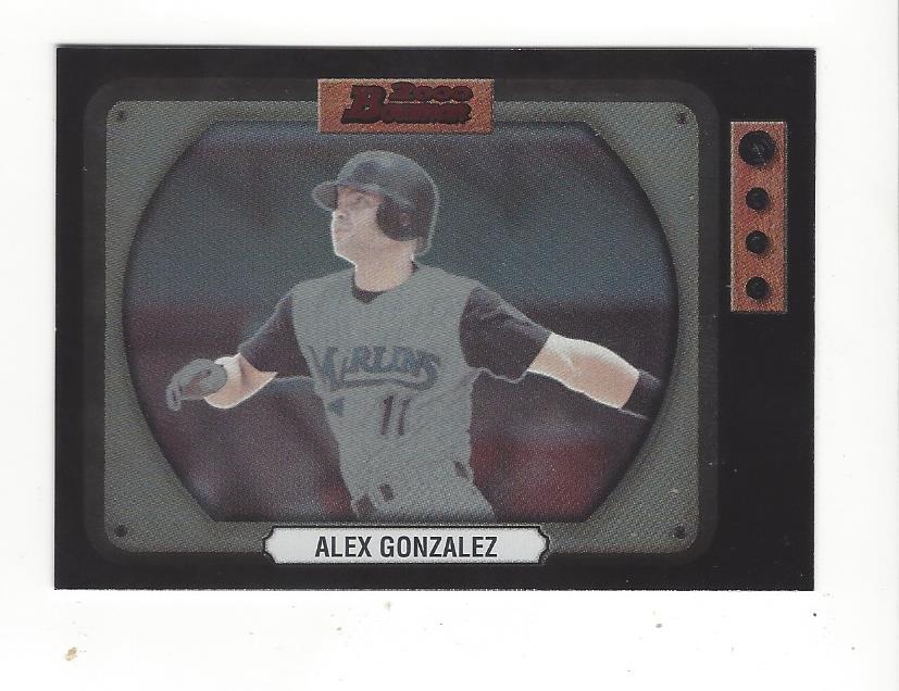 2000 Bowman Retro/Future #11 Alex Gonzalez
