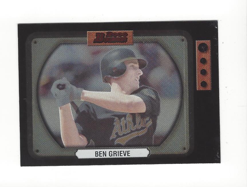 2000 Bowman Retro/Future #14 Ben Grieve