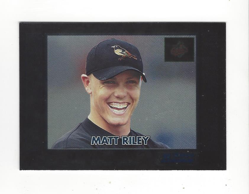 2000 Bowman Retro/Future #309 Matt Riley