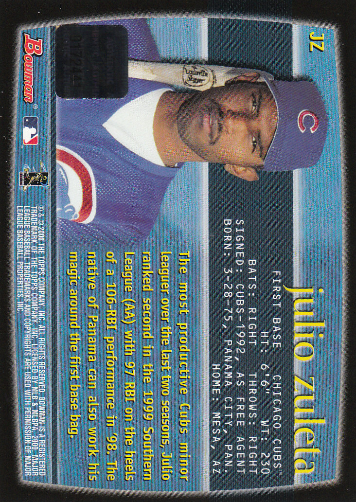 2000 Bowman Baseball "Insert" Cards - Picture 5 of 64