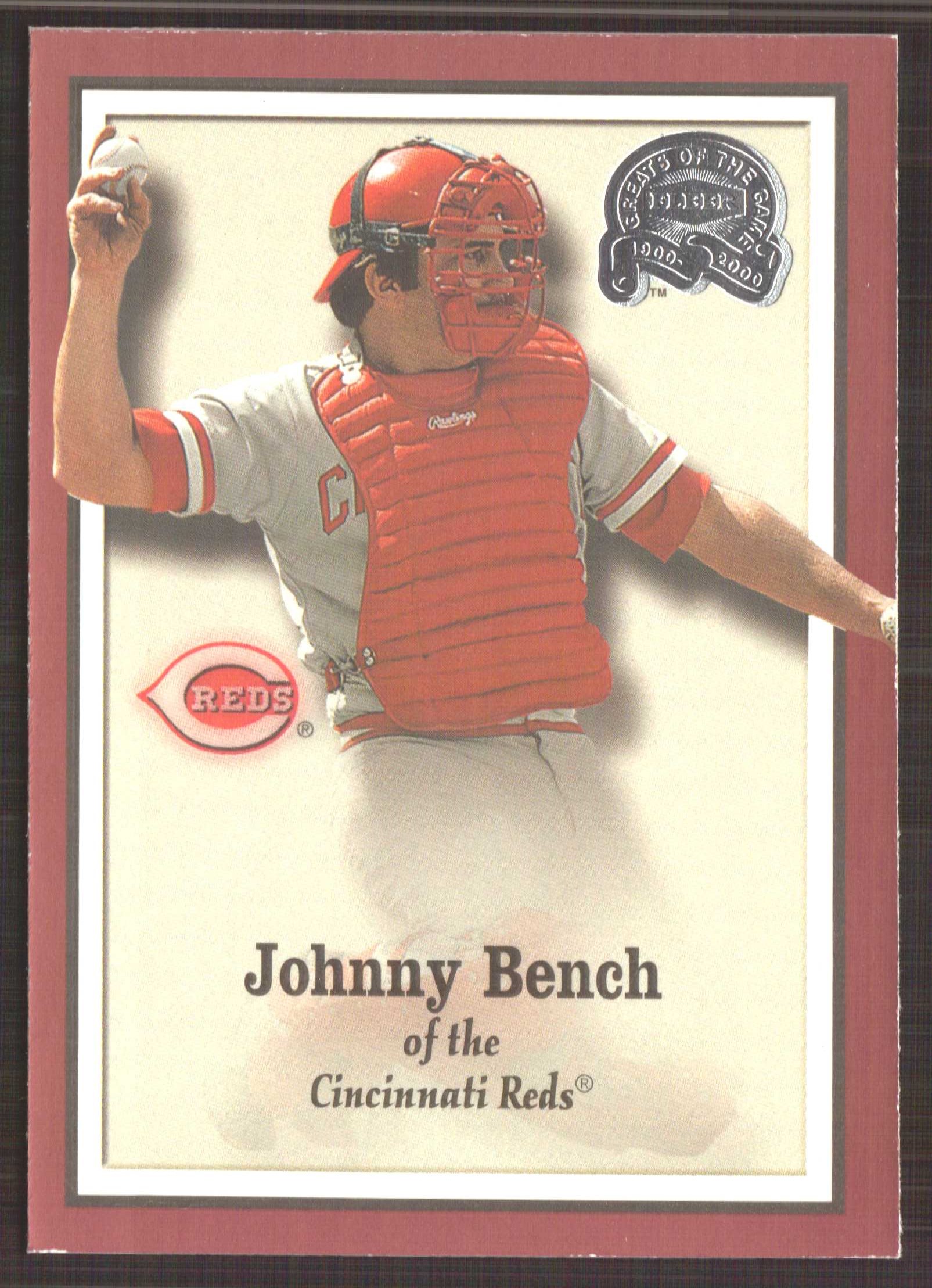 2000 Greats of the Game #19 Johnny Bench