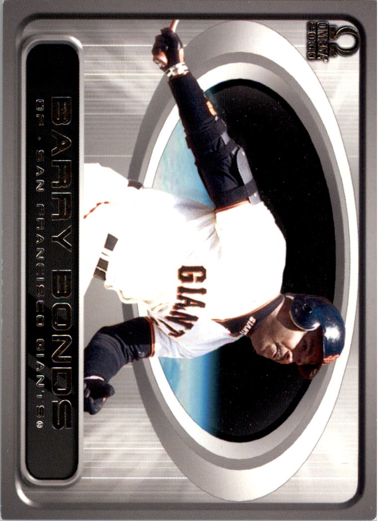 2000 Pacific Omega Stellar Performers #17 Barry Bonds