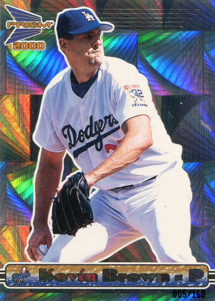 2000 Pacific Prism Holographic Mirror #72 Kevin Brown