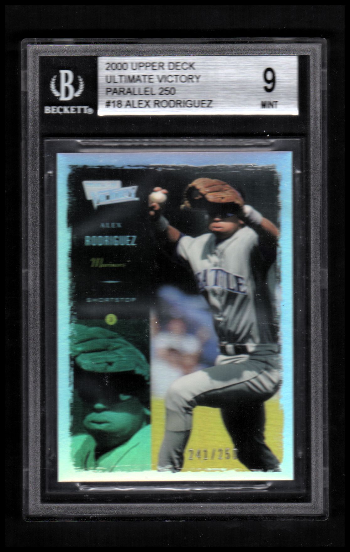 2000 Ultimate Victory Parallel 250 #18 Alex Rodriguez