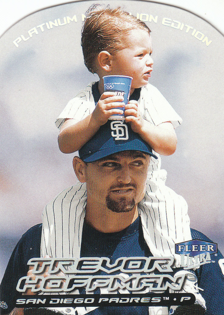 2000 Ultra Platinum Medallion #193 Trevor Hoffman - NM-MT