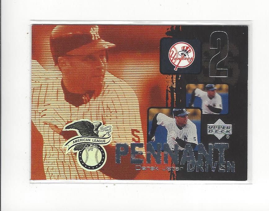 2000 Upper Deck Pennant Driven #PD1 Derek Jeter