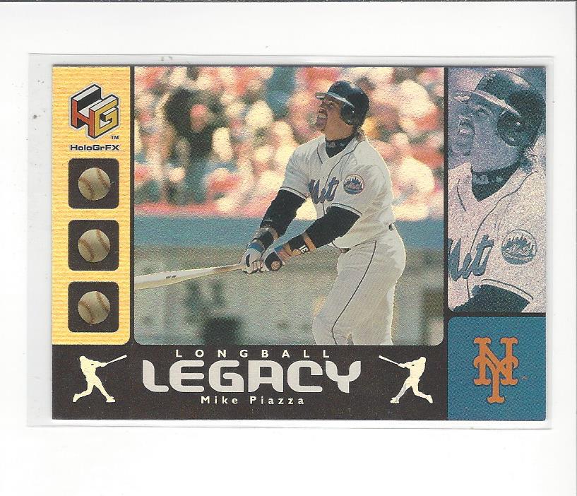 2000 Upper Deck HoloGrFX Longball Legacy #LL1 Mike Piazza