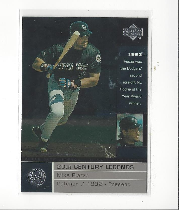 2000 Upper Deck Legends #117 Mike Piazza 20C