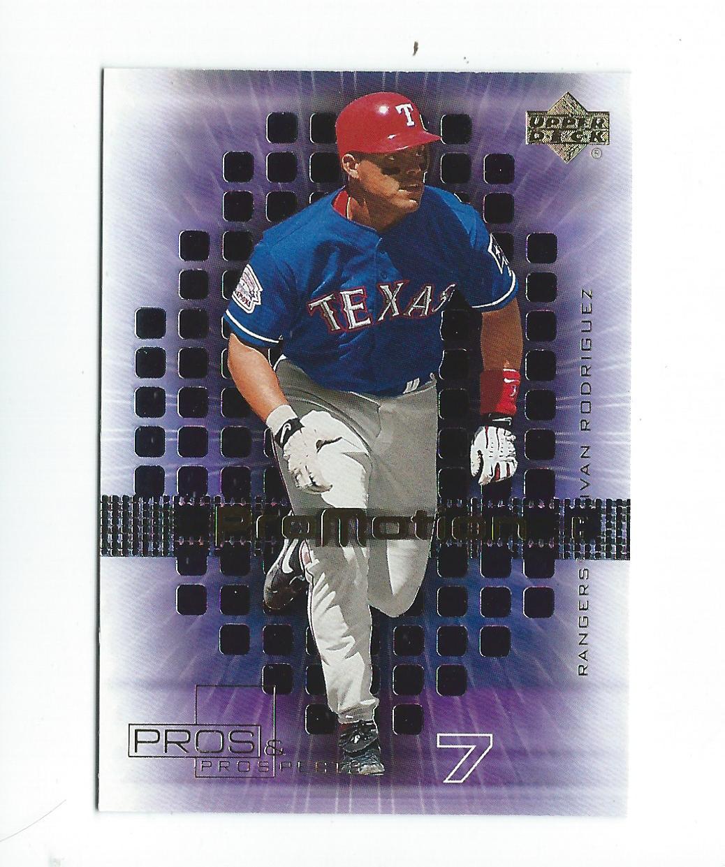 2000 Upper Deck Pros and Prospects ProMotion #P4 Ivan Rodriguez