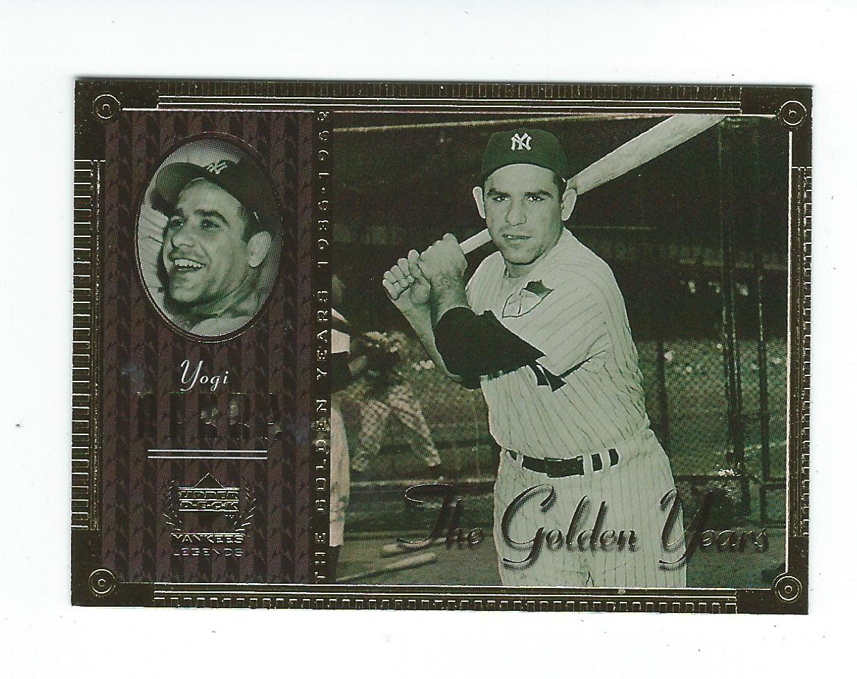 2000 Upper Deck Yankees Legends Golden Years #GY3 Yogi Berra