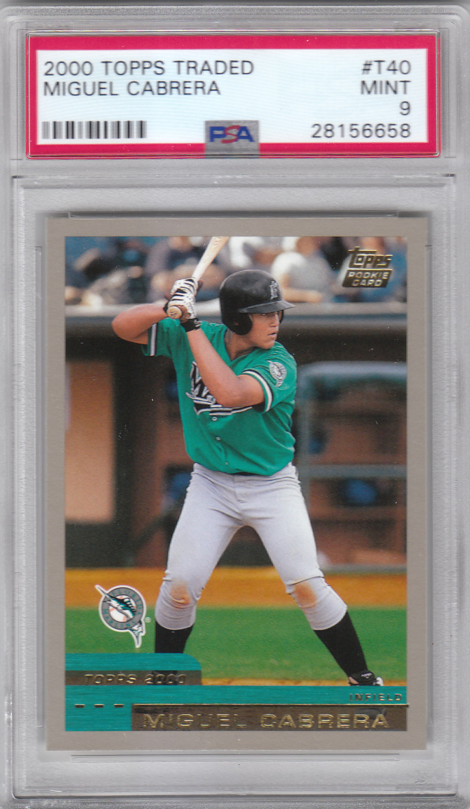 Miguel Cabrera 2000 Topps Chrome Traded #T40 RC