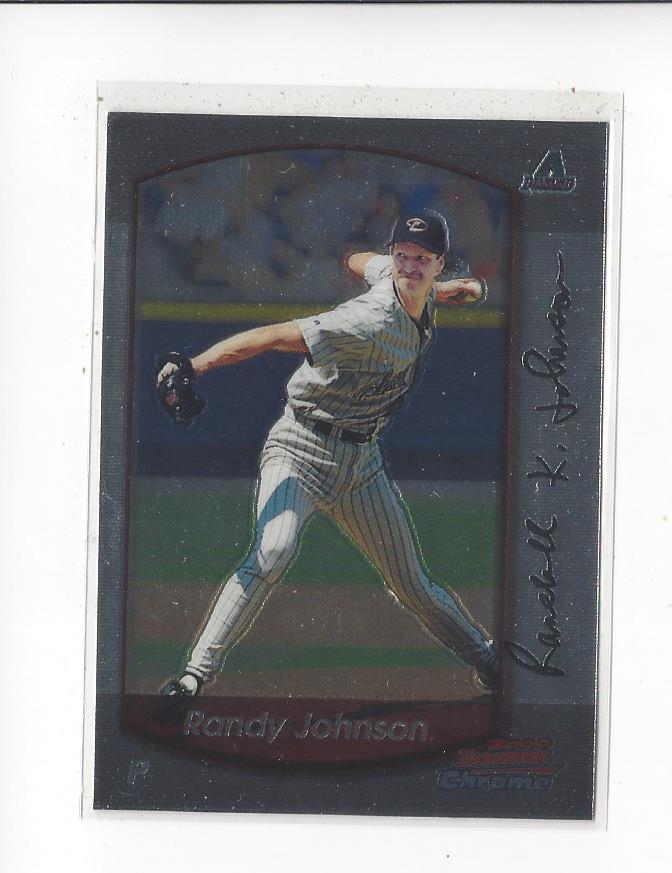 2000 Bowman Chrome #100 Randy Johnson