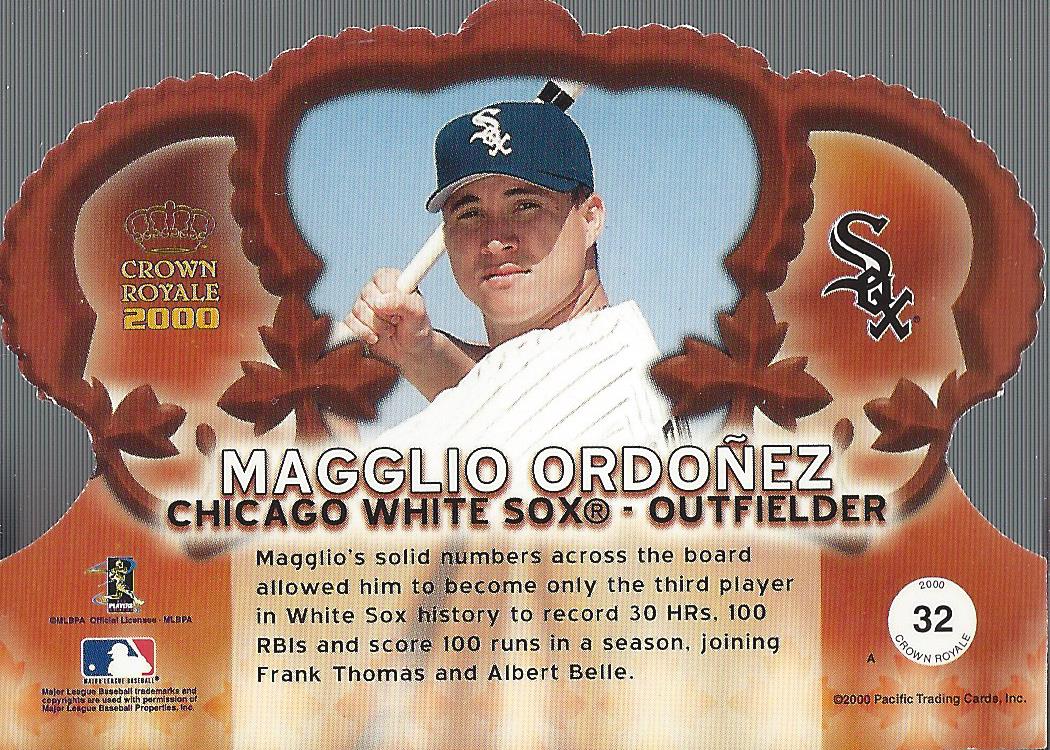 2000 Crown Royale Red #32 Magglio Ordonez back image
