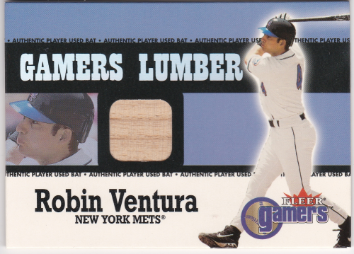 2000 Fleer Gamers Lumber #45 Robin Ventura