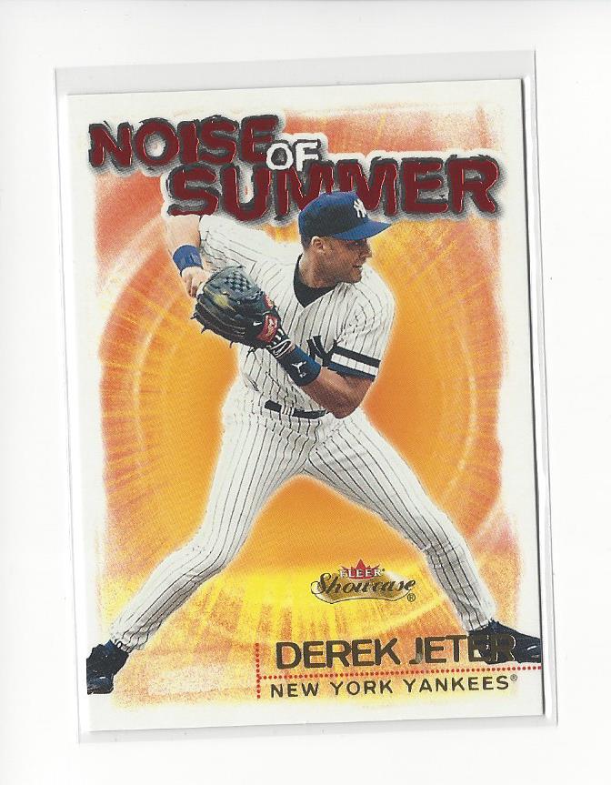 2000 Fleer Showcase Noise of Summer #9 Derek Jeter
