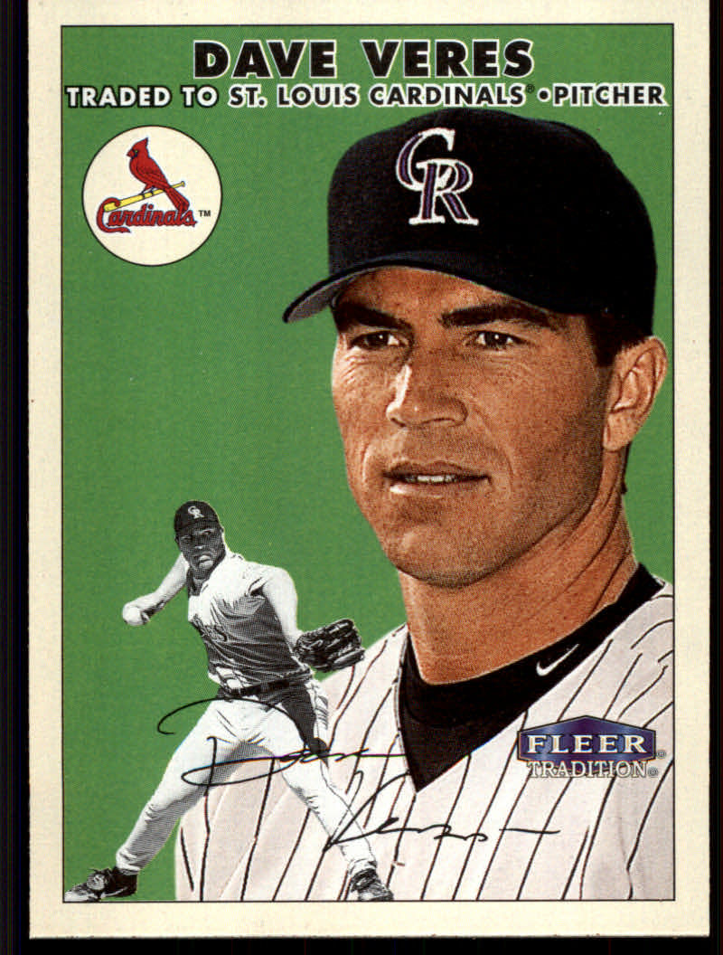 2000 Fleer Tradition Baseball "Main Set" Base Cards #1 to #225 - Picture 212 of 435