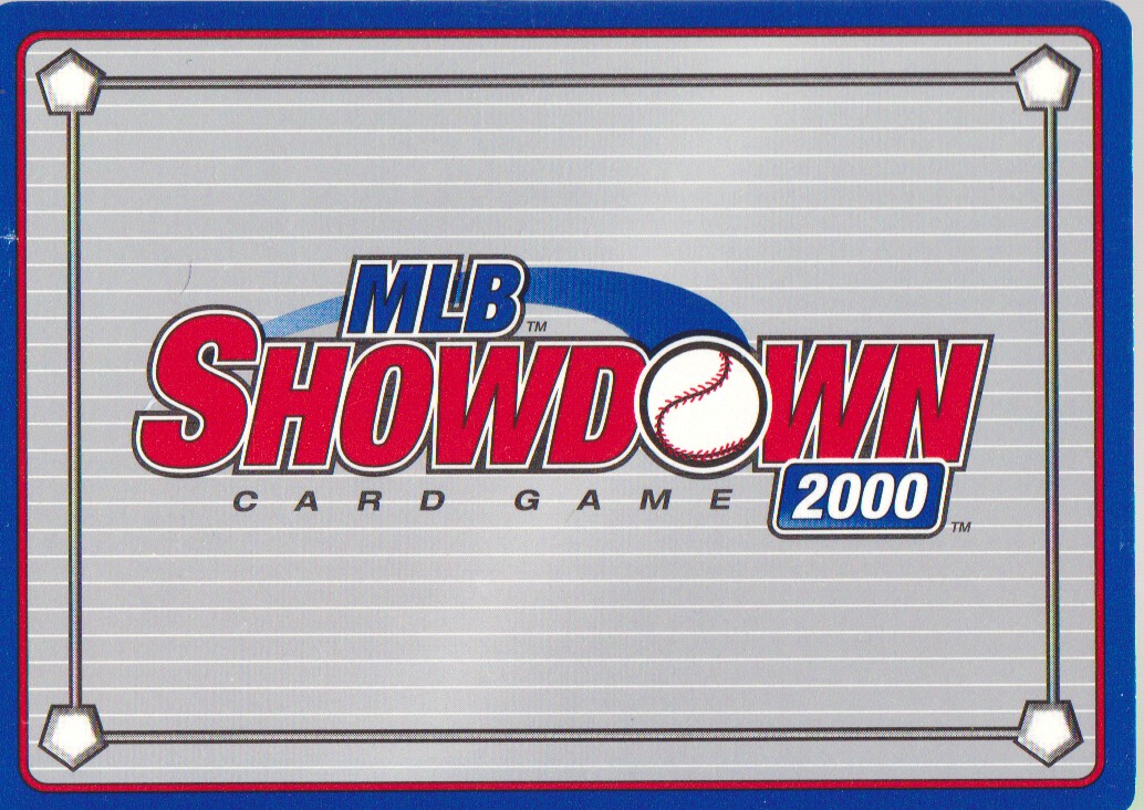 2000 MLB Showdown Unlimited #449 Homer Bush back image