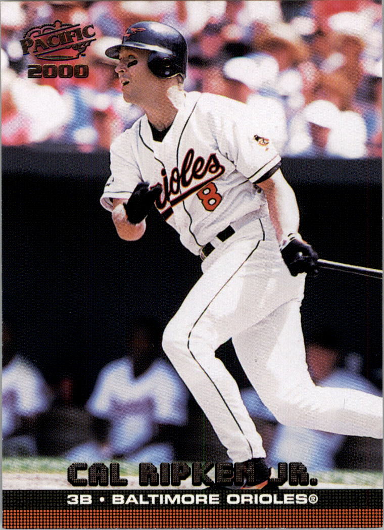2000 Pacific #60 Cal Ripken* - Action - NM-MT