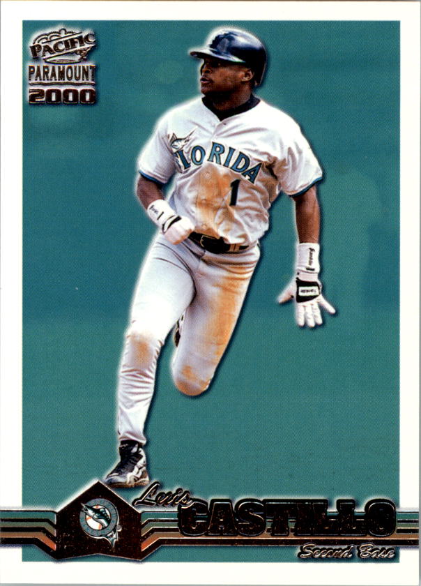 Luis Castillo autographed baseball card (Florida Marlins) 2002 Topps Total  #599