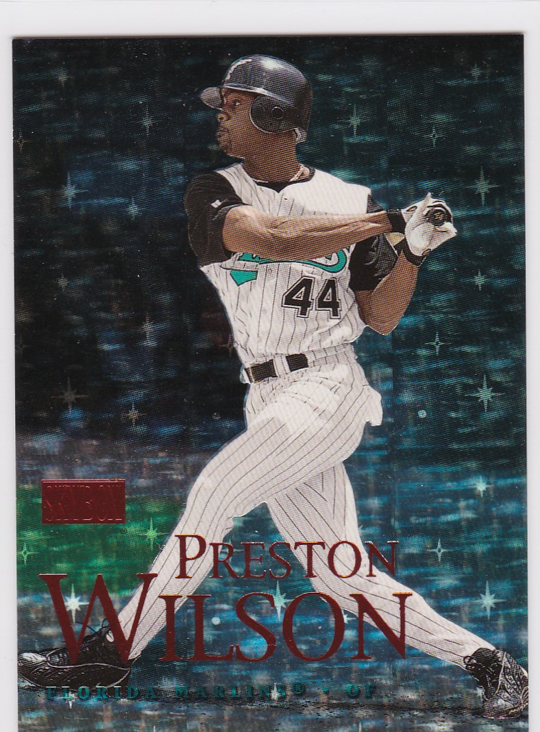 264 Preston Wilson Florida Marlins 1999 Fleer Tradition Baseball