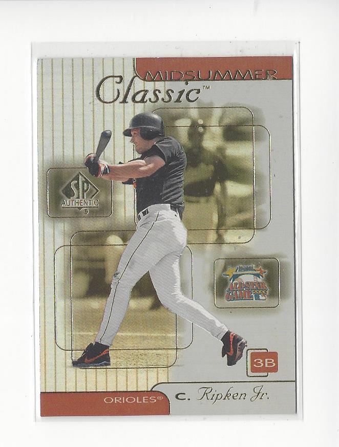 2000 SP Authentic Midsummer Classics #MC1 Cal Ripken