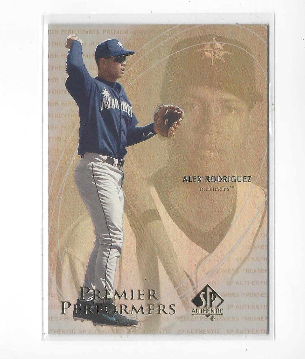 2000 SP Authentic Premier Performers #PP2 Alex Rodriguez