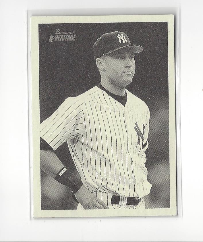 2001 Bowman Heritage #8 Derek Jeter