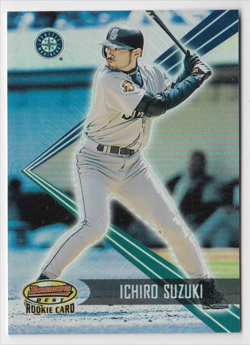 2001 Bowman's Best #162 Ichiro Suzuki RC - NM-MT