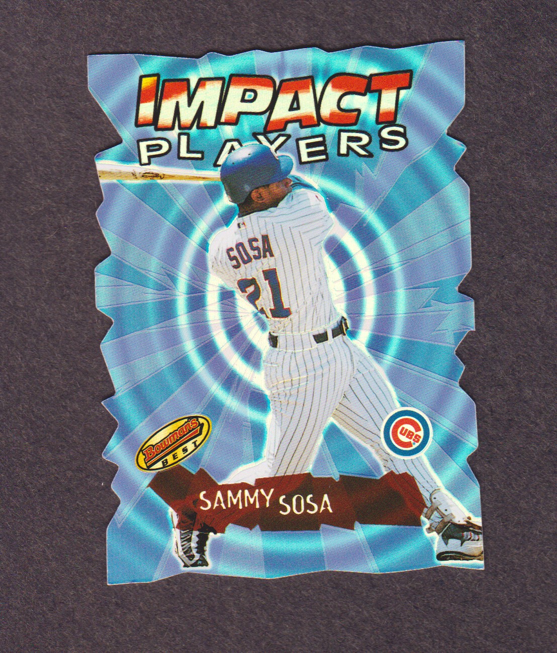 2001 Bowman's Best Impact Players #IP2 Sammy Sosa