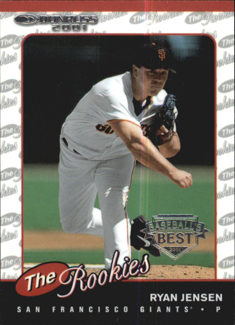 2001 Donruss Baseball's Best Silver Rookies #R13 Ryan Jensen