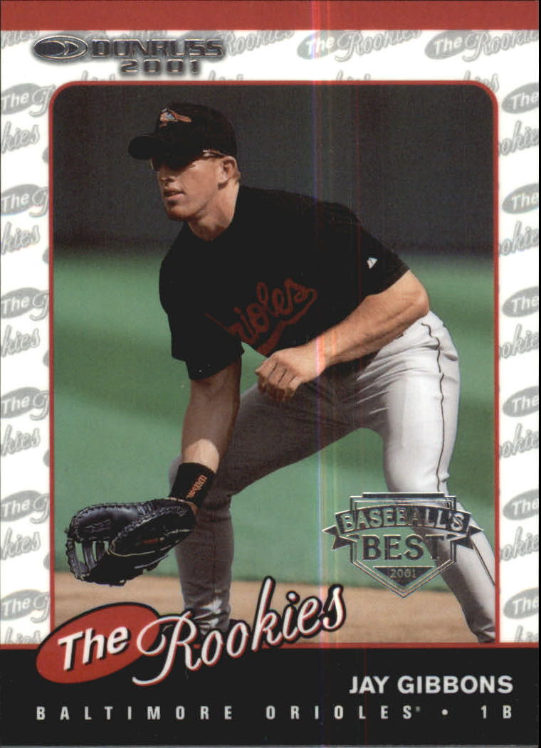 2001 Donruss Baseball's Best Silver Rookies #R49 Jay Gibbons