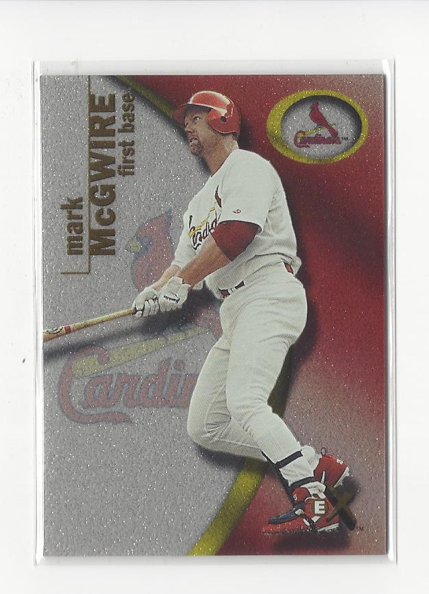 2001 E-X #24 Mark McGwire