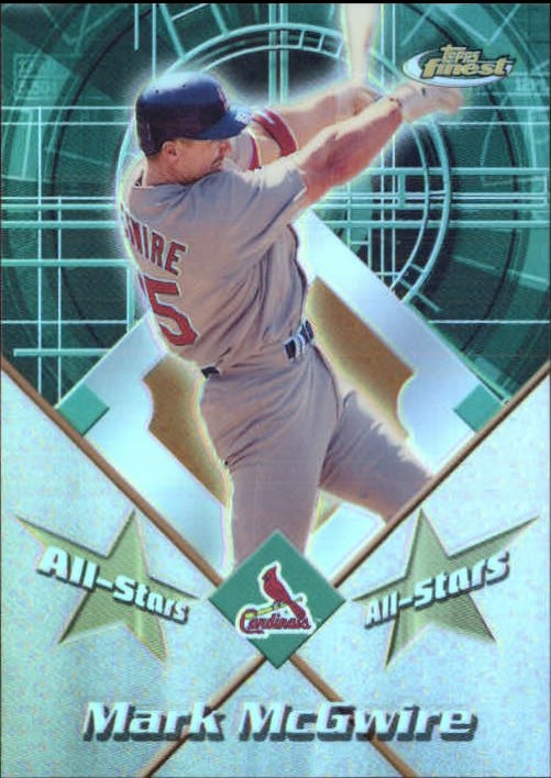 2001 Finest All-Stars Refractors #FAS1 Mark McGwire