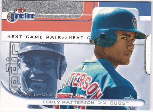 【野球カード】MLB 2001 FLEER GAME TIME 2001 Fleer Game Time MLB Major League Baseball Trading Cards
