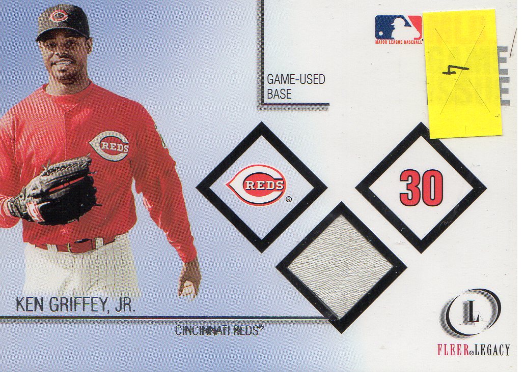 2001 Fleer Legacy MLB Game Issue Base #4 Ken Griffey Jr.