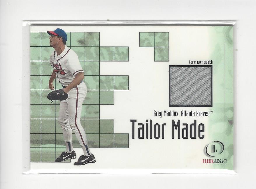 2001 Fleer Legacy Tailor Made #13 Greg Maddux