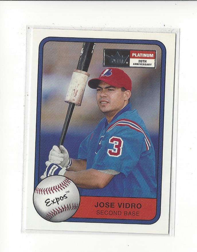 2001 Fleer Platinum Parallel #174 Jose Vidro