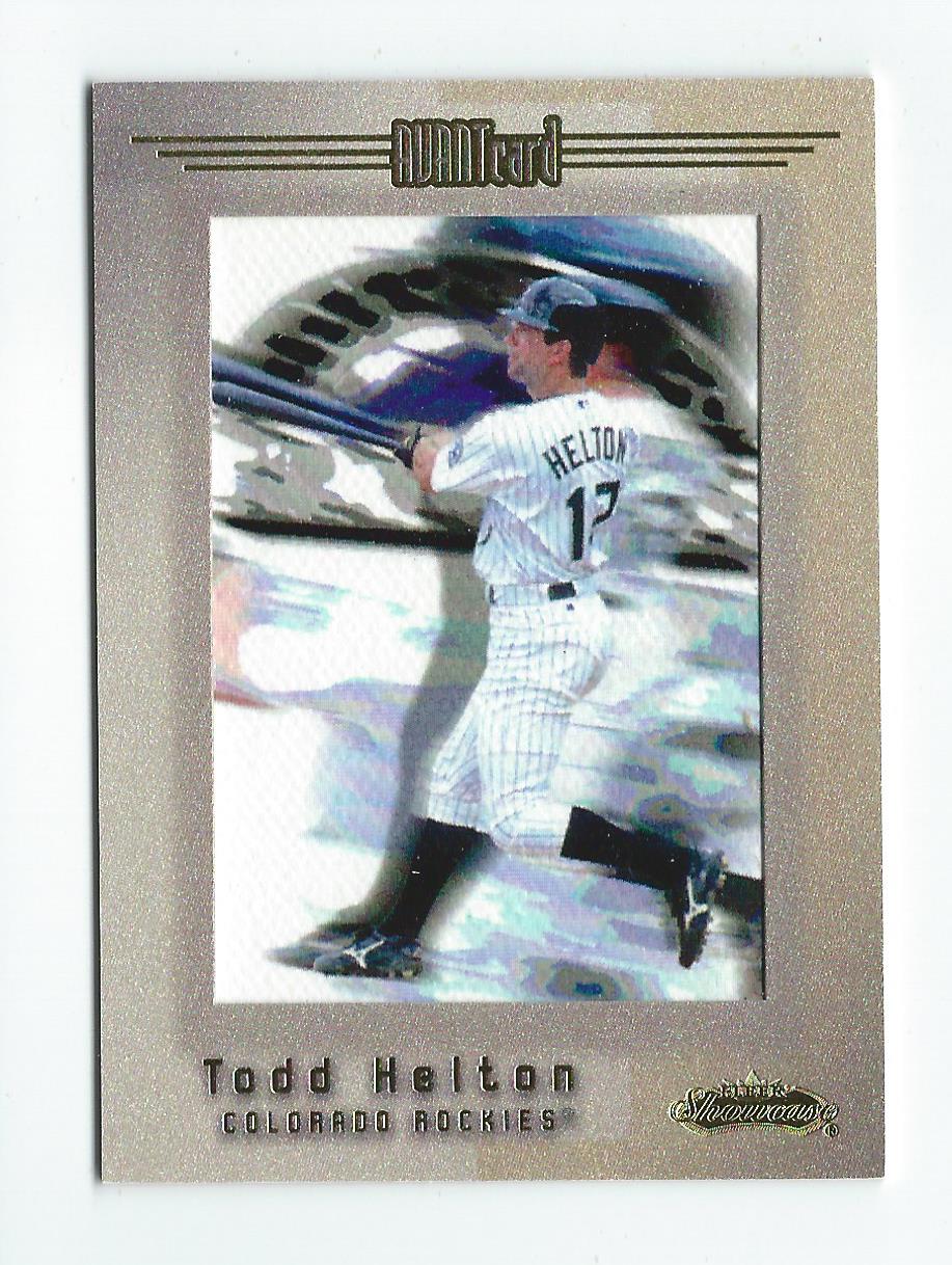 2001 Fleer Showcase #109 Todd Helton AC