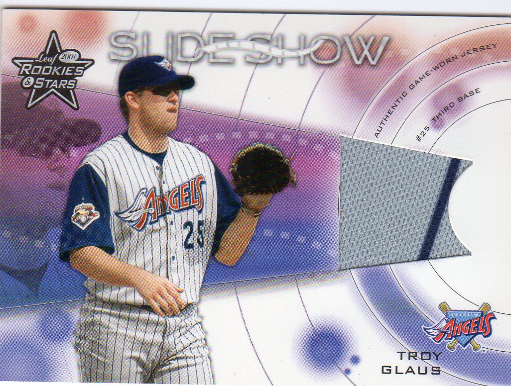 2001 Leaf Rookies and Stars Slideshow #S11 Troy Glaus SP