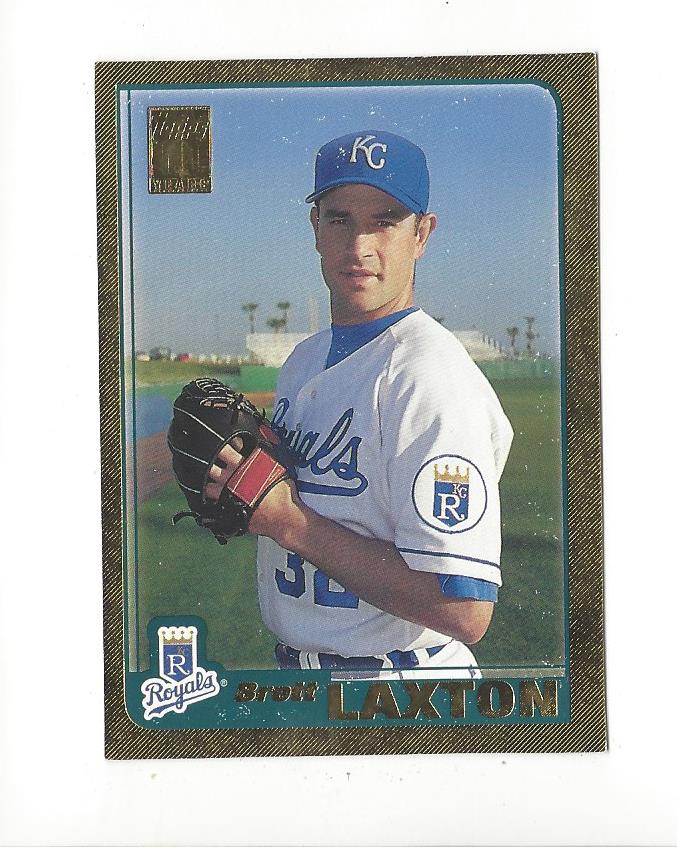 2001 Topps Gold #534 Brett Laxton