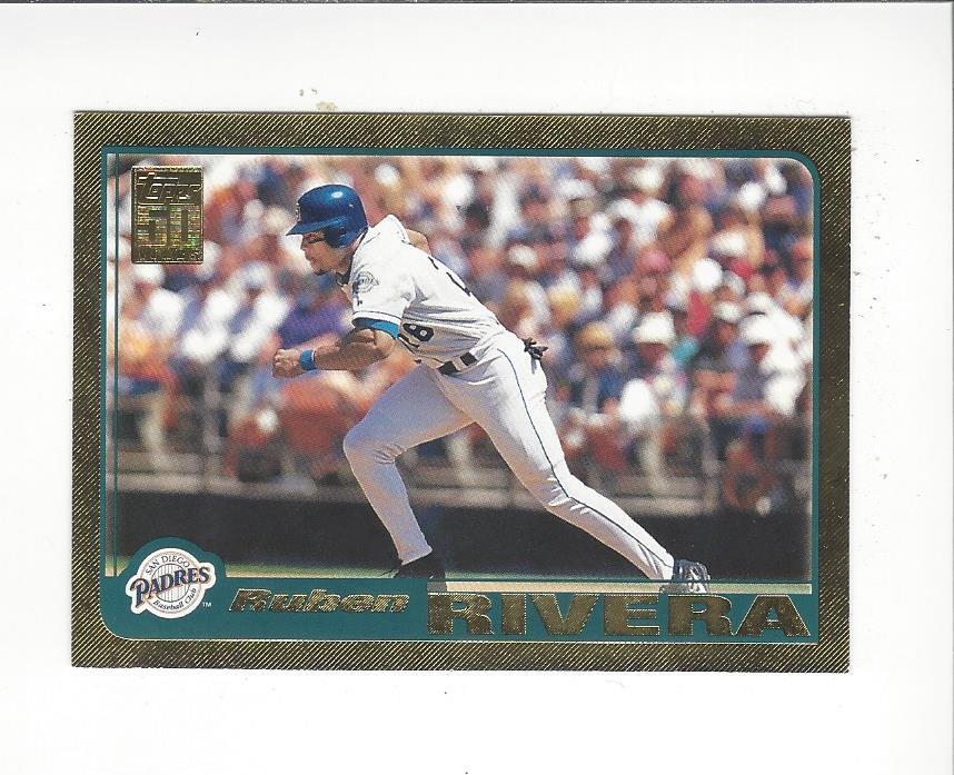 2001 Topps Gold #633 Ruben Rivera